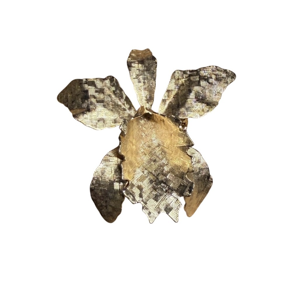 Vintage Orchid Brooch